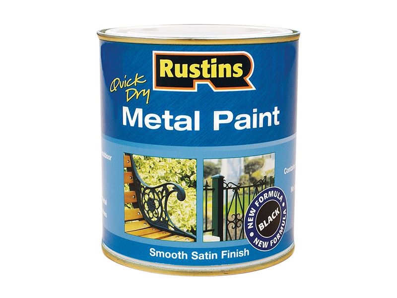 Quick Dry Metal Paint Smooth Satin