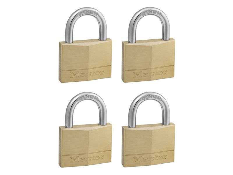 Solid Brass Padlocks Double Lever