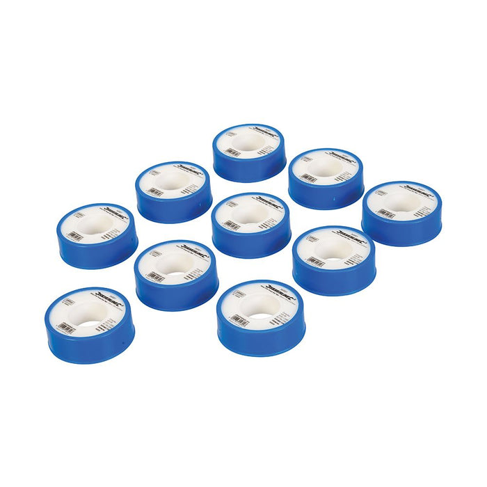 White PTFE Thread Seal Tape 10pk