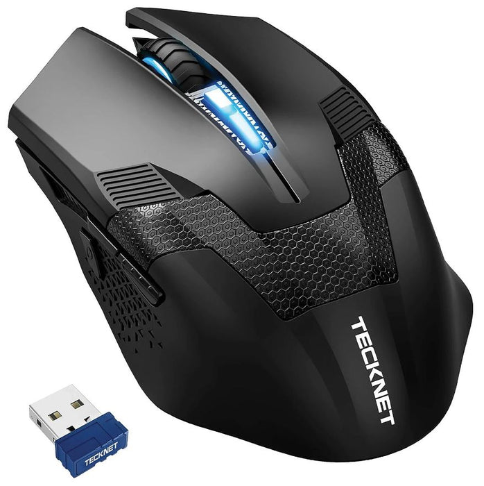 Raptor Prime 8 Button 4800dpi Wireless Gaming Mouse, Black