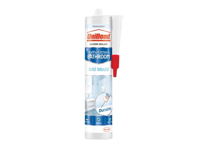 UniBond - Healthy Kitchen & Bathroom Anti Mould Silicone Sealant