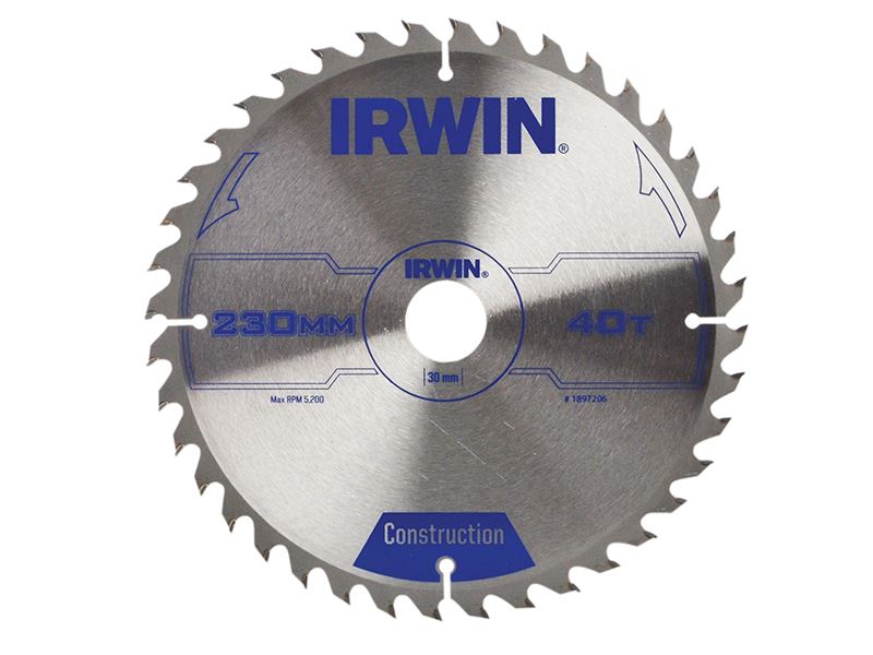 Corded Construction Circular Saw Blade, ATB