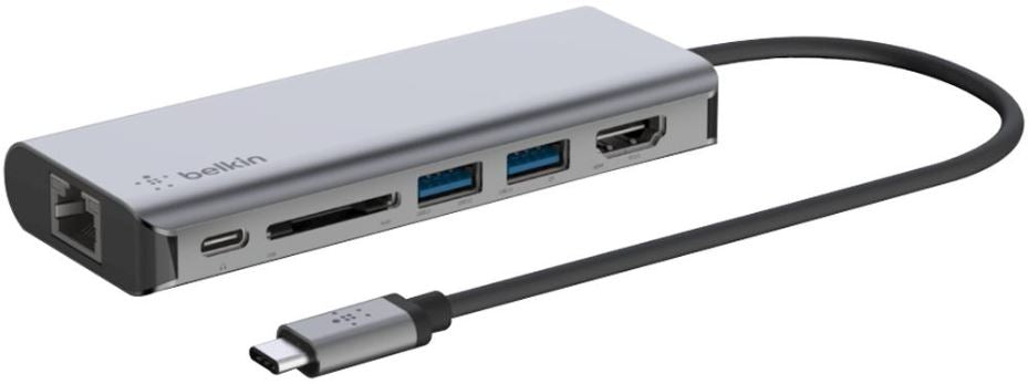 USB-C 6-in-1 Multiport Adaptor with HDMI / SD Reader