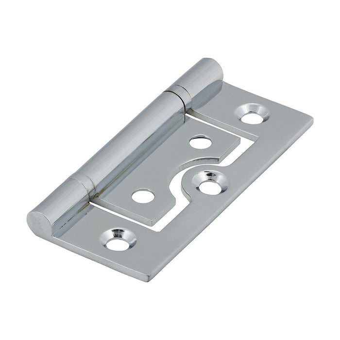 Plain Bearing Flush Hinges Solid Brass Pack of 2. Various Colours & Sizes