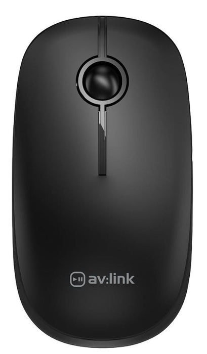 Slim Wireless Optical Mouse, Black