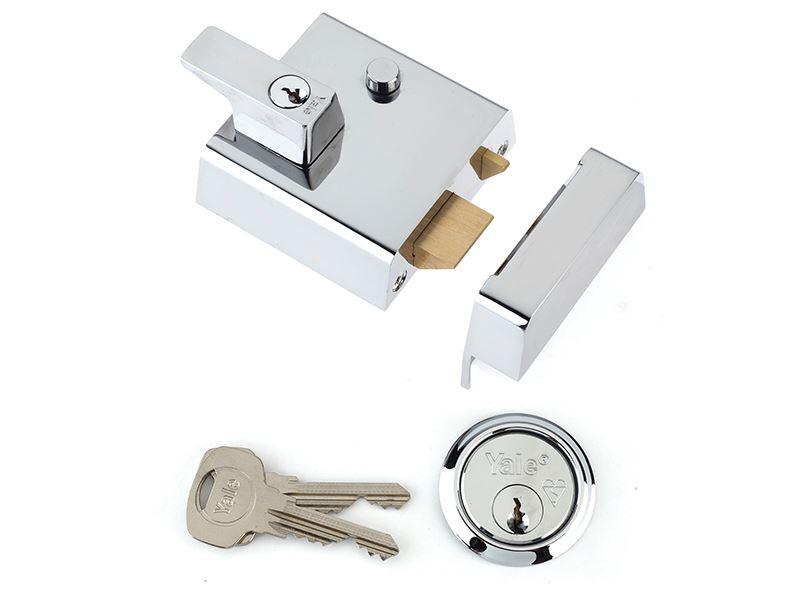 P1 Double Security Nightlatch