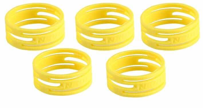 Coding Rings, Yellow, 5 Pack — StampyTools