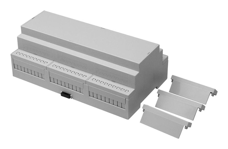 IP20 Polycarbonate DIN Rail Module Box Enclosure Kit