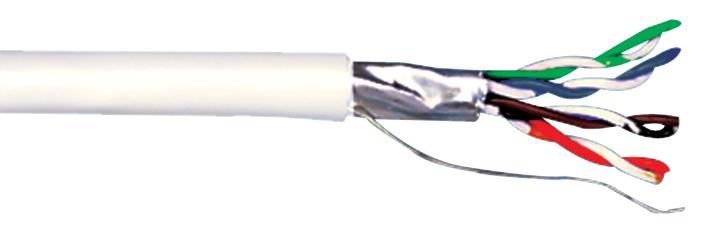 4-Pair Shielded Ethernet Cable FTP Cat5e 100m