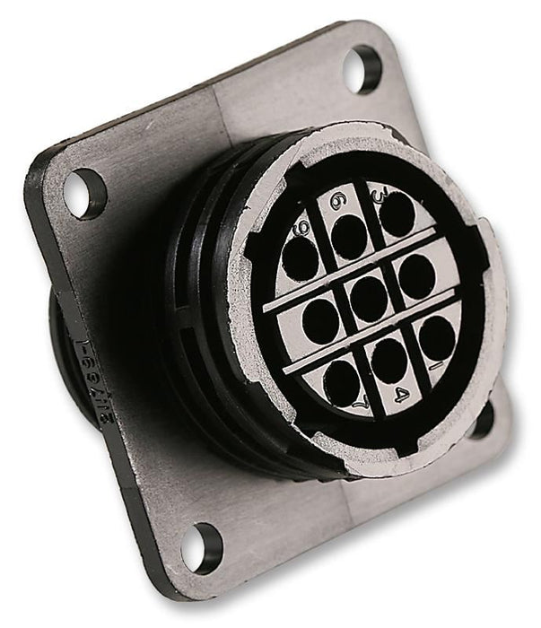 Plug, Panel, Size 17, 9 Way