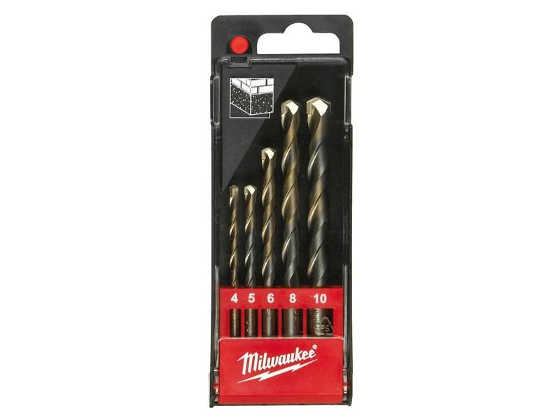 Concrete Drill Bit Set, 5 Piece