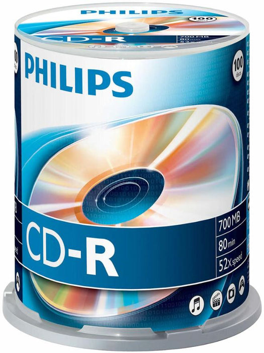 52x Speed CD R Blank CDs Spindle