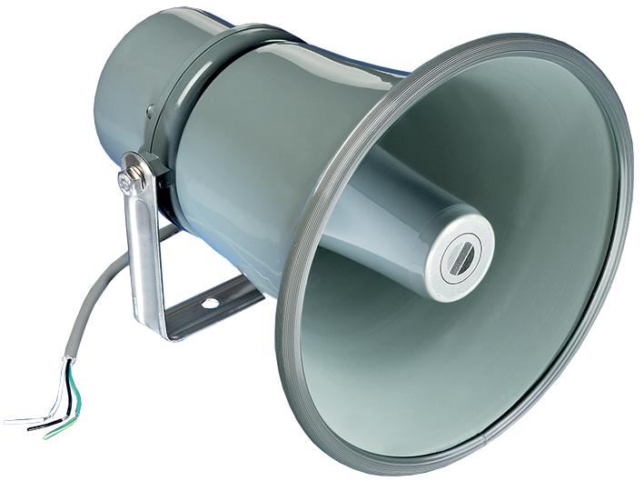 PA Horn Speaker, 100V / 20 Ohm - IP66