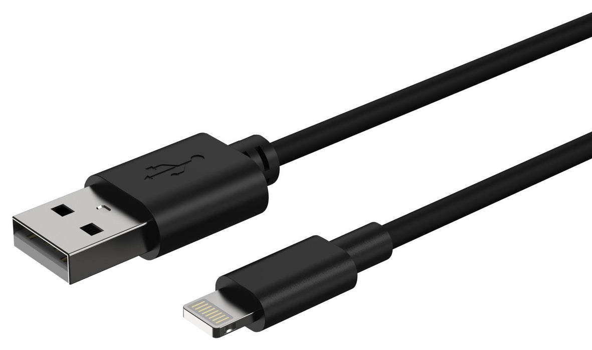 USB-A to Lightning Charge & Data Lead, 1m