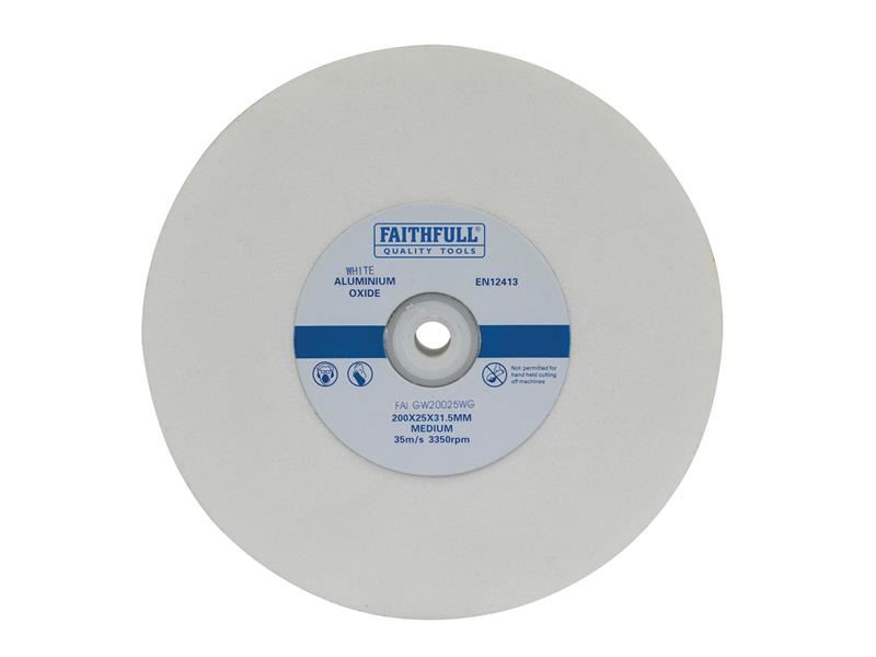 Grinding Wheels, White Aluminium Oxide