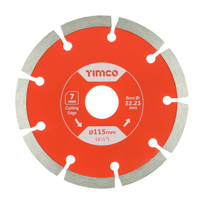 General Purpose Diamond Blade - Segmented. Various Sizes