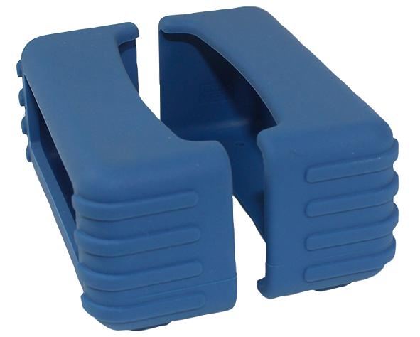 Blue Rubber Boots for 82 Series Enclosure - 131x38x31mm (Pack of 2)