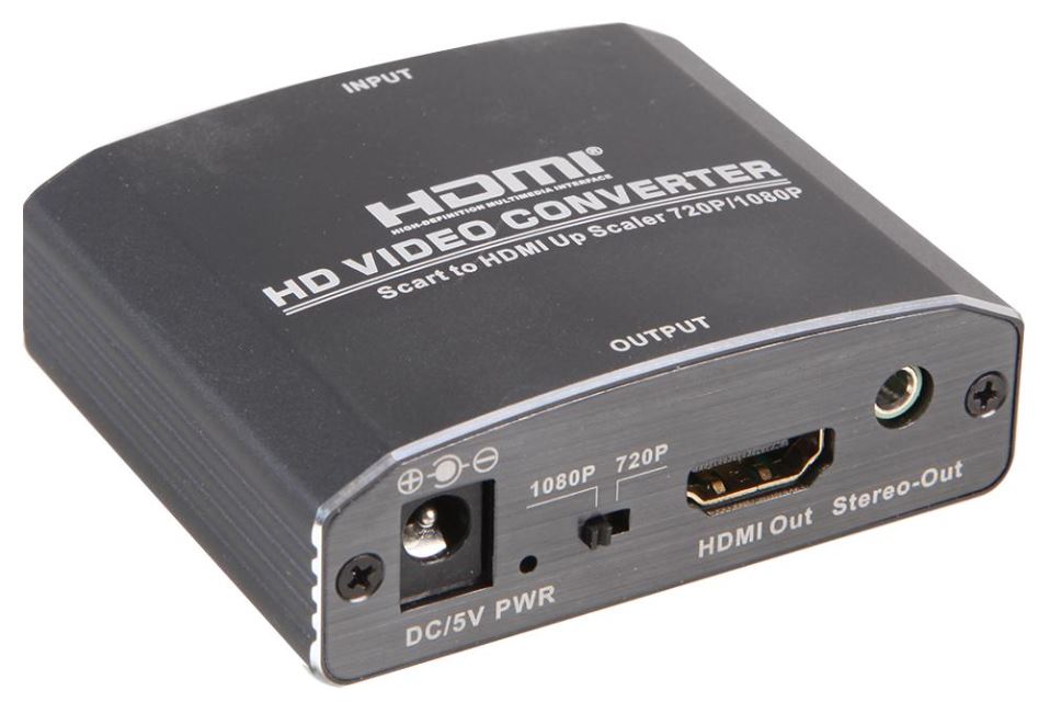 Scart to HDMI Converter with Scaler