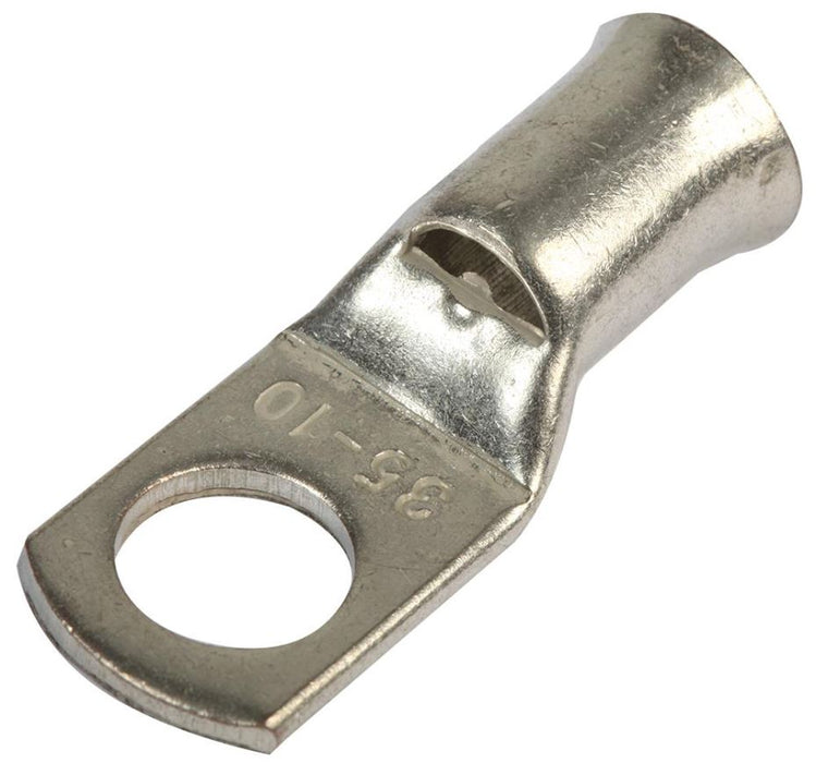 35.0mm² Copper Crimp Terminal Lug, M6, Pack of 20