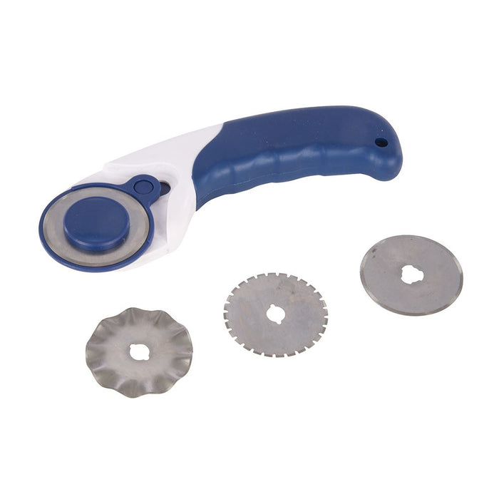 3-in-1 Rotary Cutter - 45mm Dia Blades