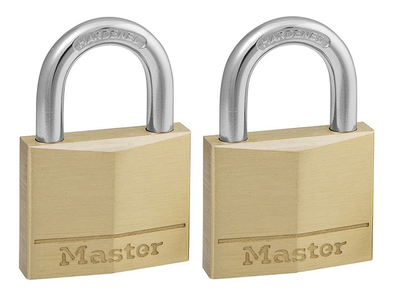 Solid Brass Padlocks Double Lever