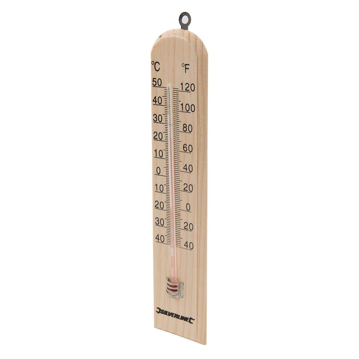 Wooden Thermometer - -40° to +50°C