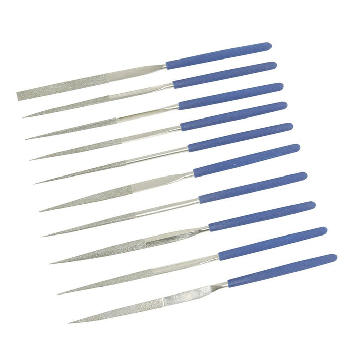 Diamond Needle File Set 10pce - 10pce