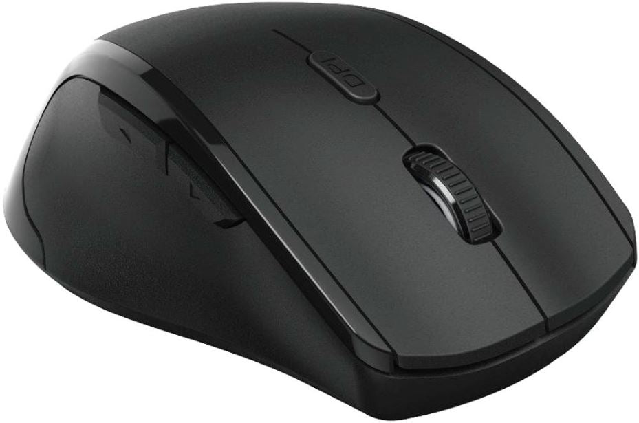 Riano Left Handed Optical Mouse, Black