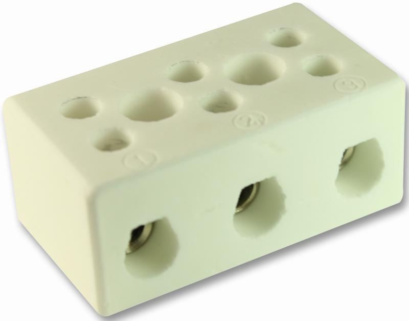 Ceramic Terminal Block, 76A, High Temperature