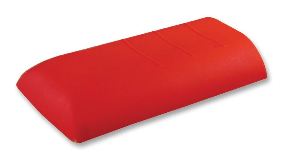 Red Soft Corners for 35mm 66 Series Grip Case Enclosure - Pack of 4