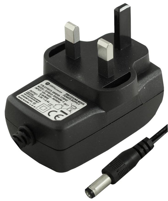 5V, 2.1A, 12W, Plug In Power Supply (Level VI), 2.1mm Plug