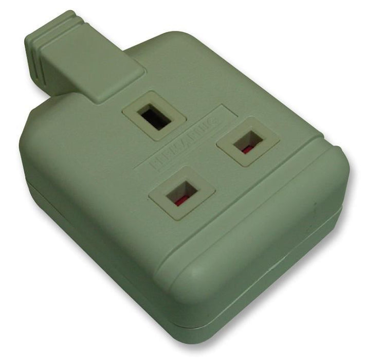 13A Rubber Socket 1 Gang