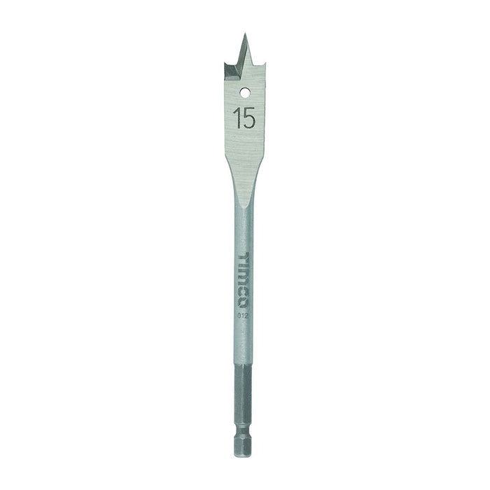Flat Timber, MDF, Wood Drill Bit - Carbon Steel - 1 Each