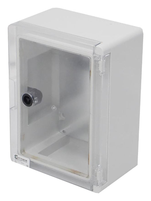 IP65 Insulated ABS Enclosure with Transparent Door - 280x210x130mm