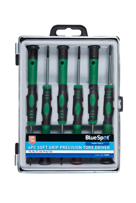 6 Pce Precision Torx Screwdriver Set