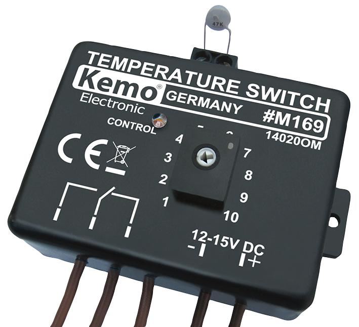 Temperature Switch Thermostat Module 12 V/DC