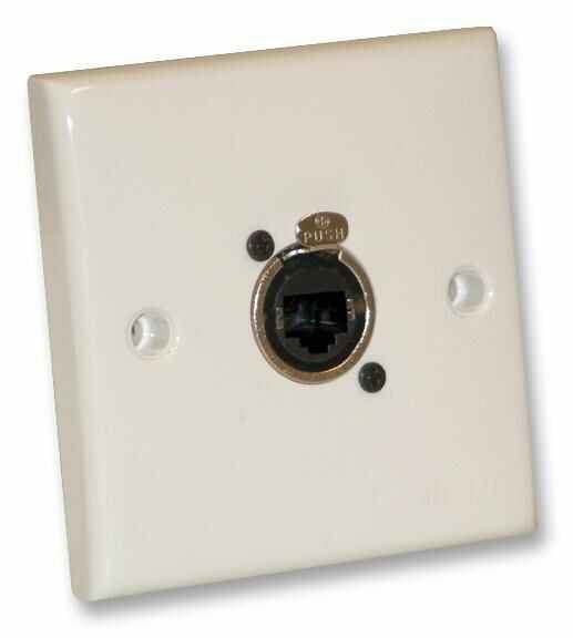 AV Wallplate with NE8FDV Female Connectors