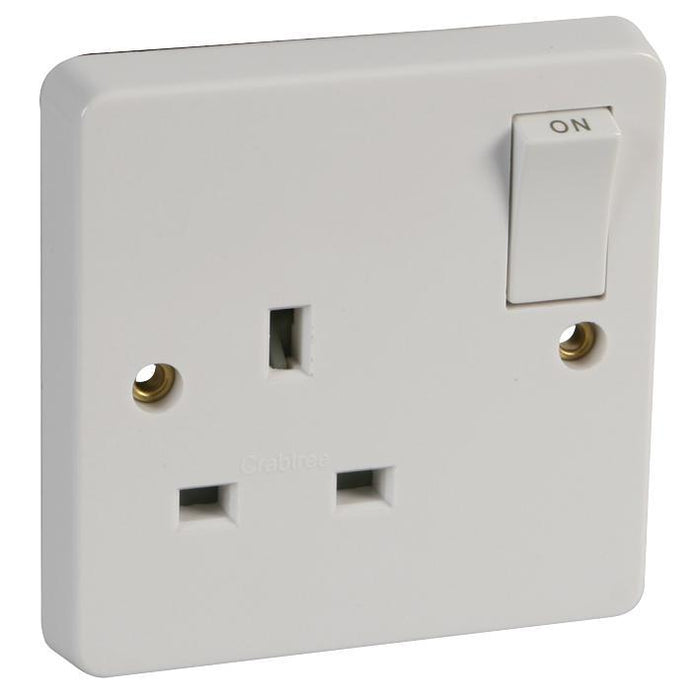 13A Single Pole Switched Socket with Twin Earth