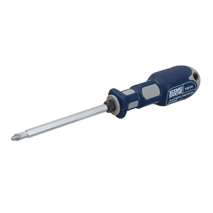 1-for-6 Screwdriver 100mm - PZ1, PZ2, PZ3 & PH1, PH2, PH3