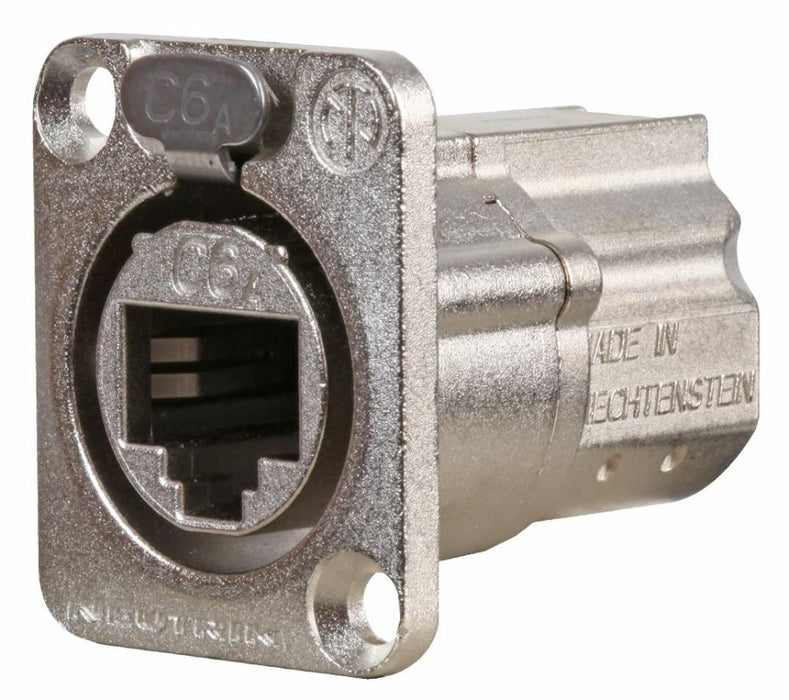RJ45 Cat6 Socket to Socket Panel Mount Feedthrough Adaptor