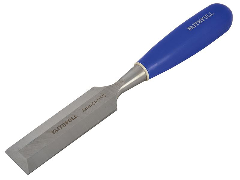 Bevel Edge Chisel Blue Grip