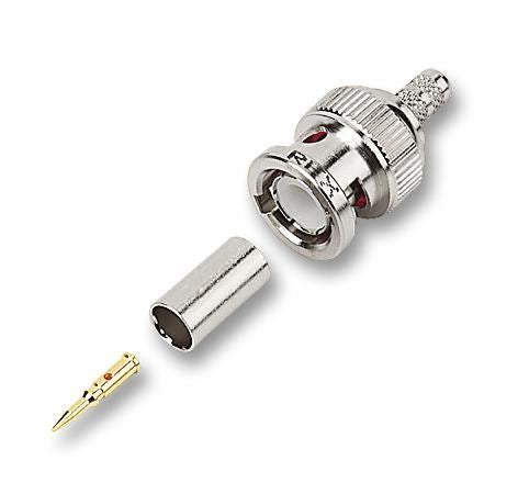 RF Coaxial, BNC, Straight Plug, 50 Ohm