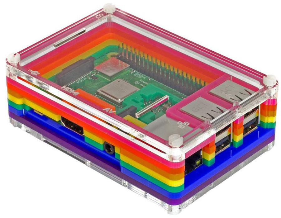 Pibo Raspberry Pi Raspberry Pi Pibow 3 B+ Case — StampyTools