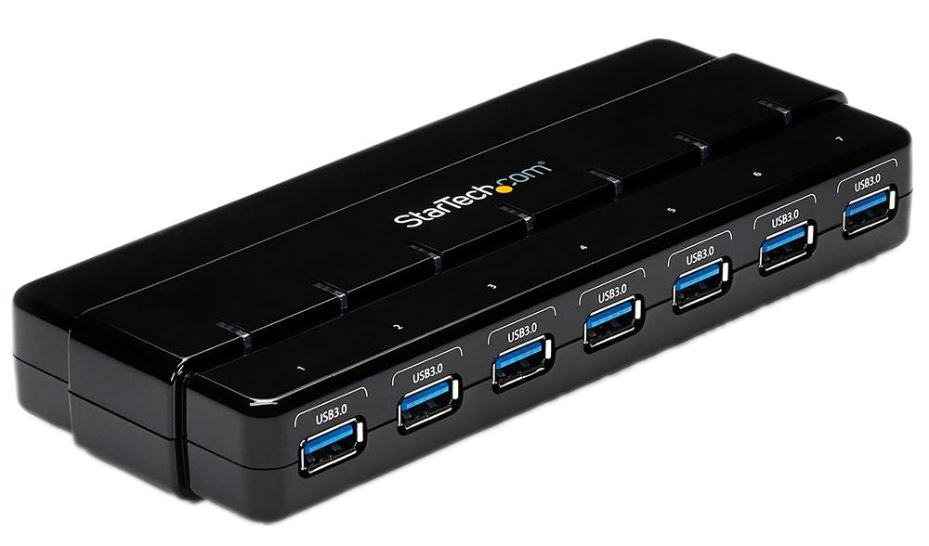 7 Port USB 3.0 Desktop Hub, USB-A to 7x USB-A