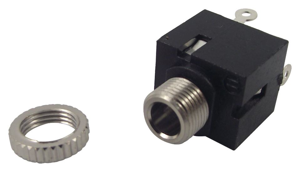 Socket, 3.5mm, 2 Pole, Chassis / PCB