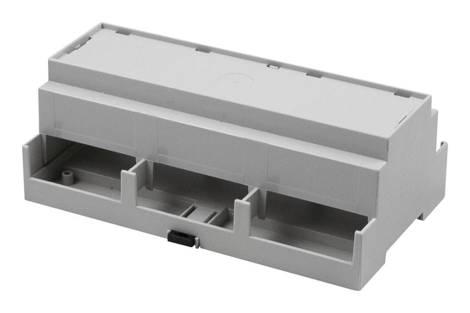 IP20 Polycarbonate DIN Rail Module Box Enclosure with Solid Lid