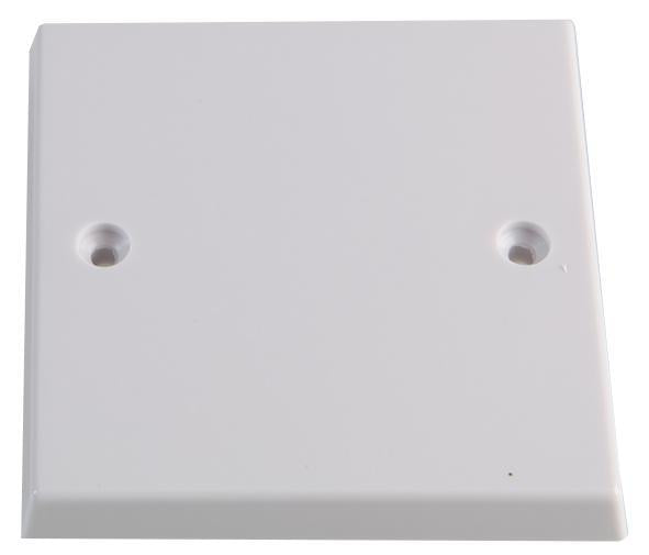 Blanking Plate, White Moulded