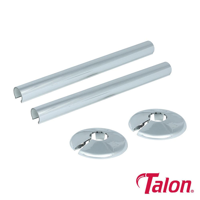 Snappit Tail Kit - Chrome - ACSNC (Size 15 x 200mm - 2 Pieces)