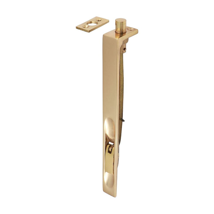 Lever Action Flush Bolt - Polished Brass (Size 200 x 19mm - 1 Each)