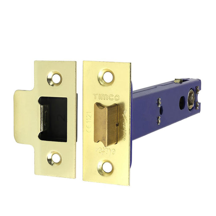 Arch Tubular Latch - Electro Brass & Satin Nickel